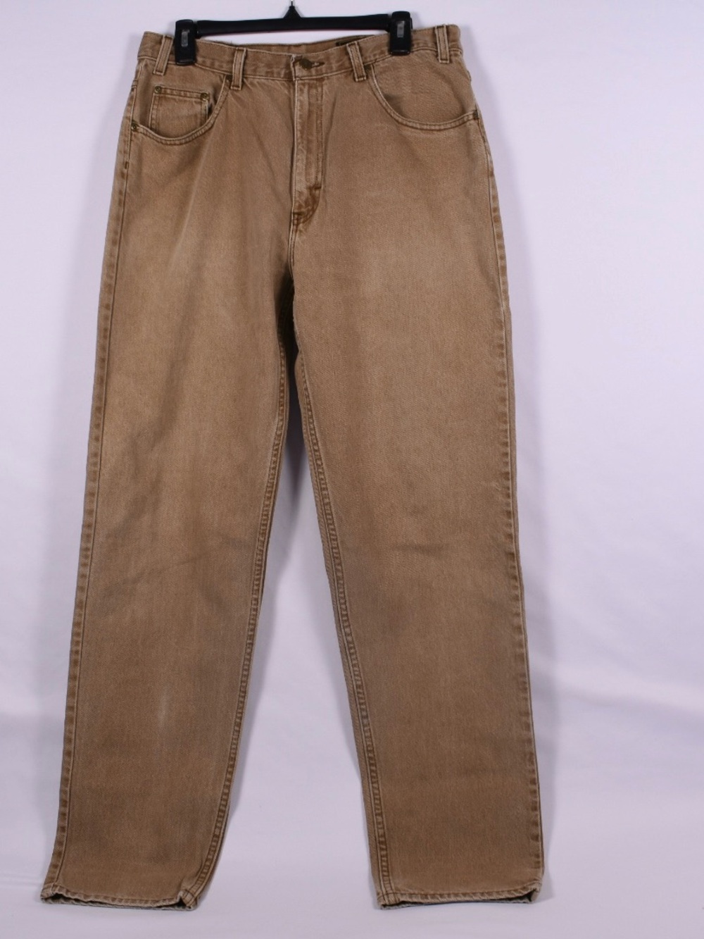 Eddie Bauer Vintage Tan Denim Jeans Workwear Pants